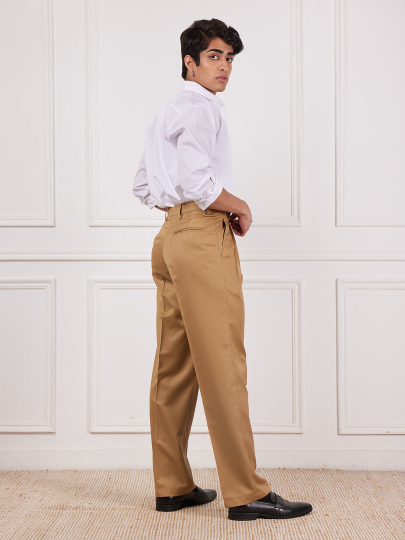 Brown Tailored Trousers