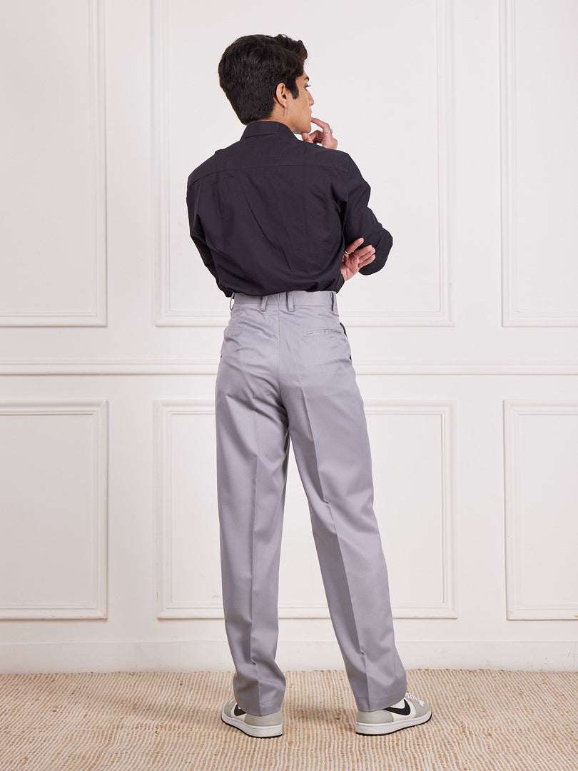 Light Grey Tailored Trousers