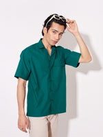 Load image into Gallery viewer, Bottle Green Resort Shirt
