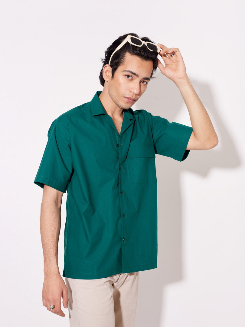 Bottle Green Resort Shirt