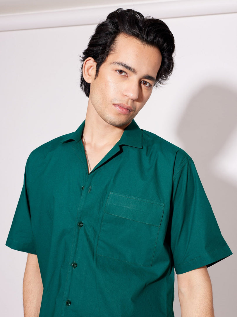 Bottle Green Resort Shirt