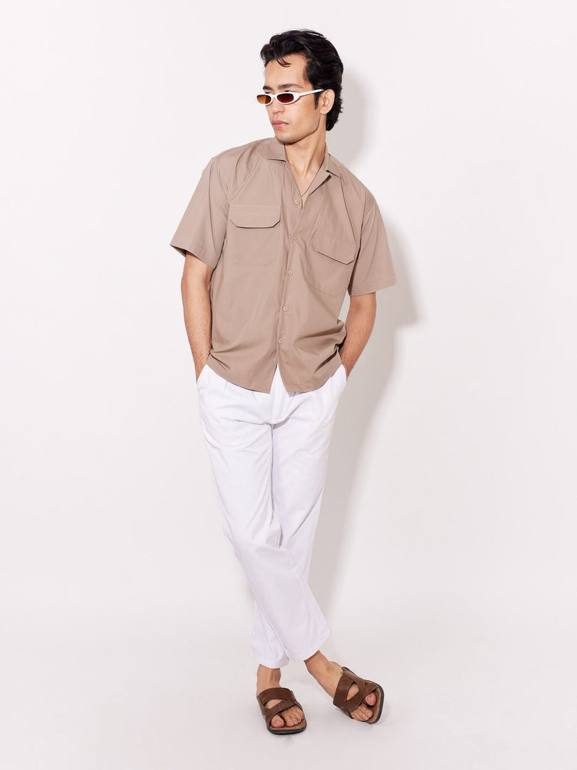 Beige Resort Shirt