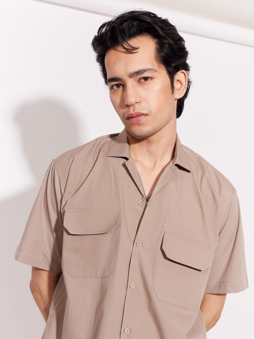 Beige Resort Shirt