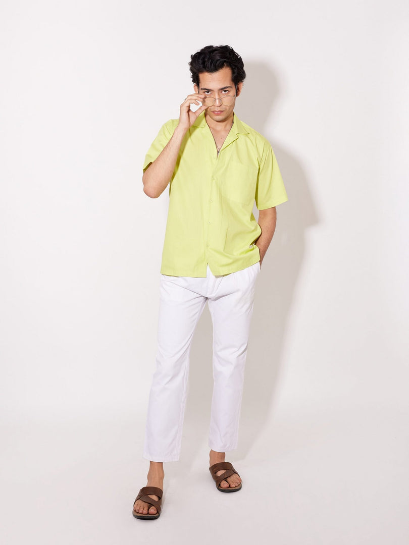 Lime Green Resort Shirt