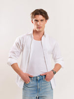 Load image into Gallery viewer, White Poplin Shirt
