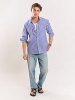 Load image into Gallery viewer, Blue Striped Shirt
