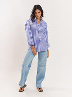 Load image into Gallery viewer, Blue Striped Shirt
