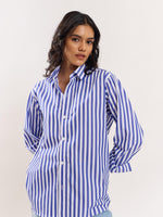 Load image into Gallery viewer, Blue Striped Shirt
