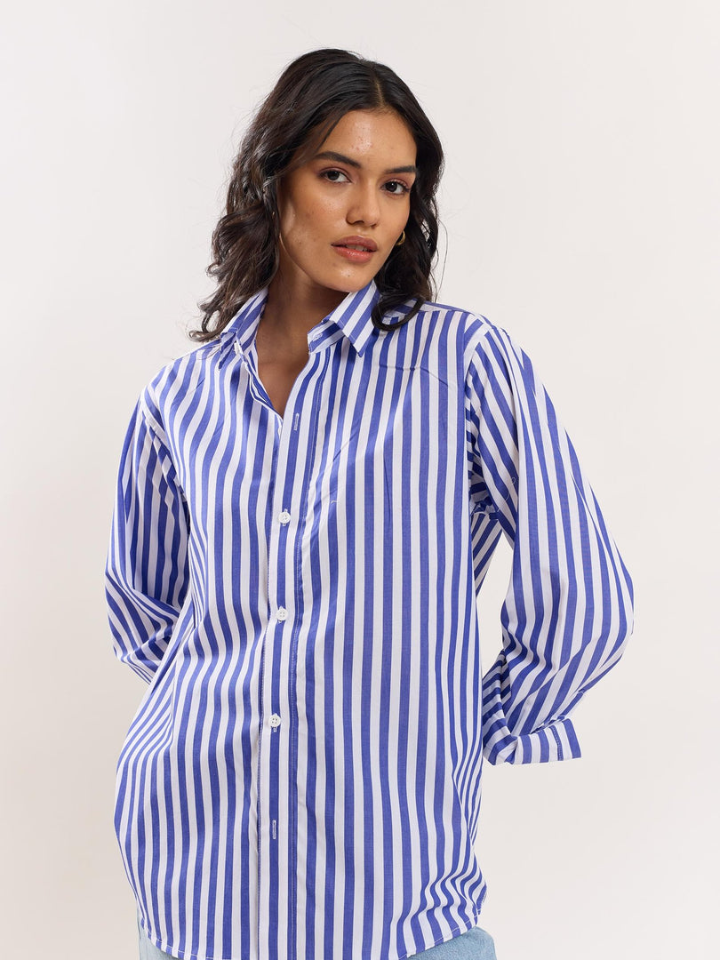 Blue Striped Shirt