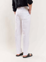 Load image into Gallery viewer, White Linen Trousers
