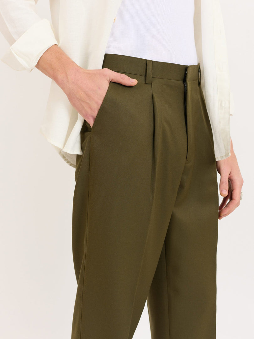 Straight Fit Trousers