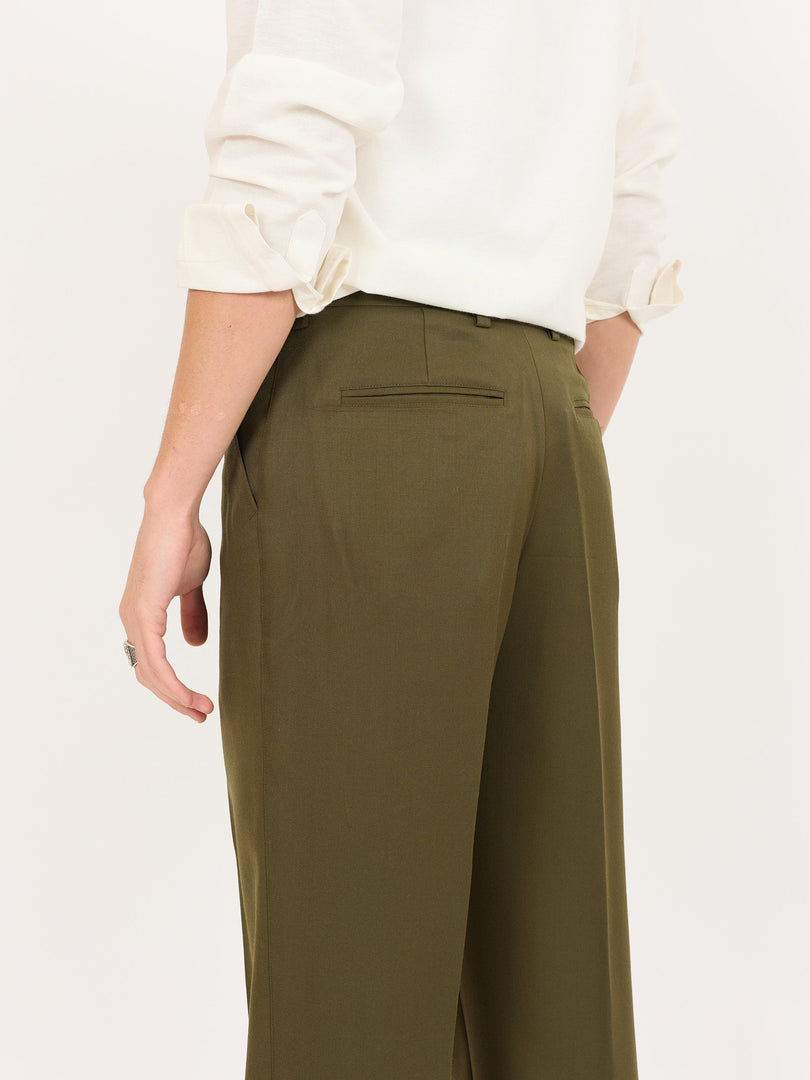 Straight Fit Trousers