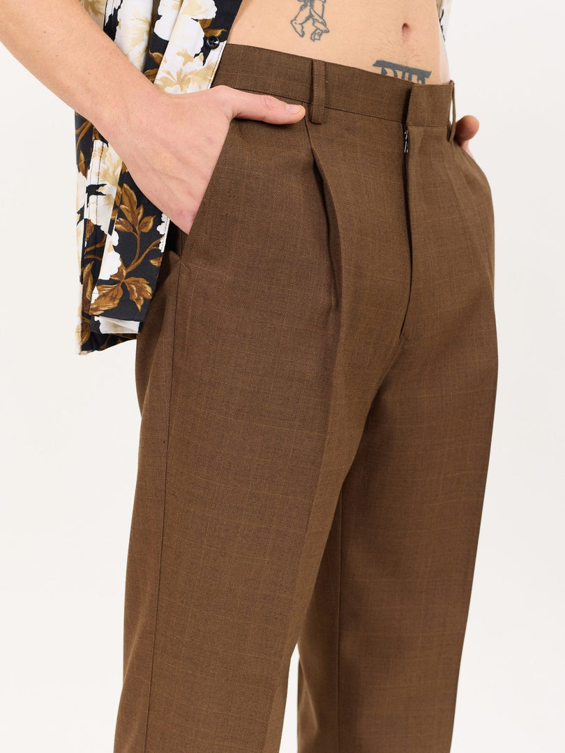 Straight Fit Trousers