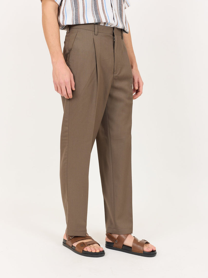 Straight Fit Trousers