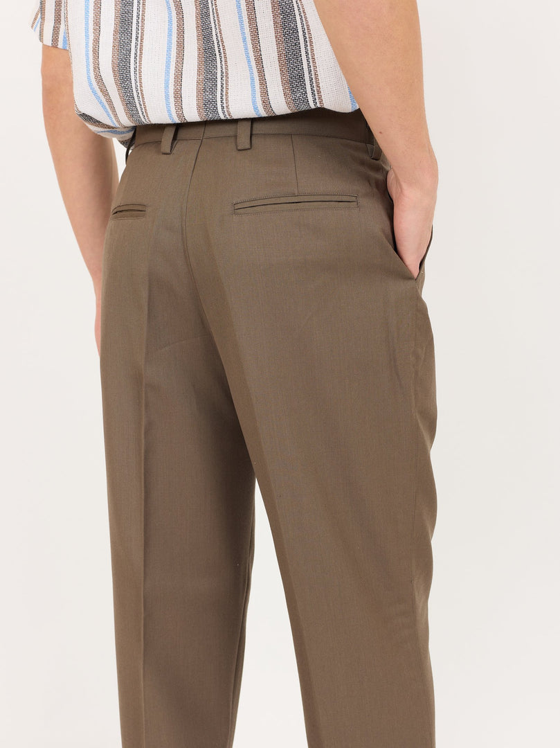 Straight Fit Trousers