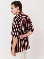 Load image into Gallery viewer, Brown Striped Shirt
