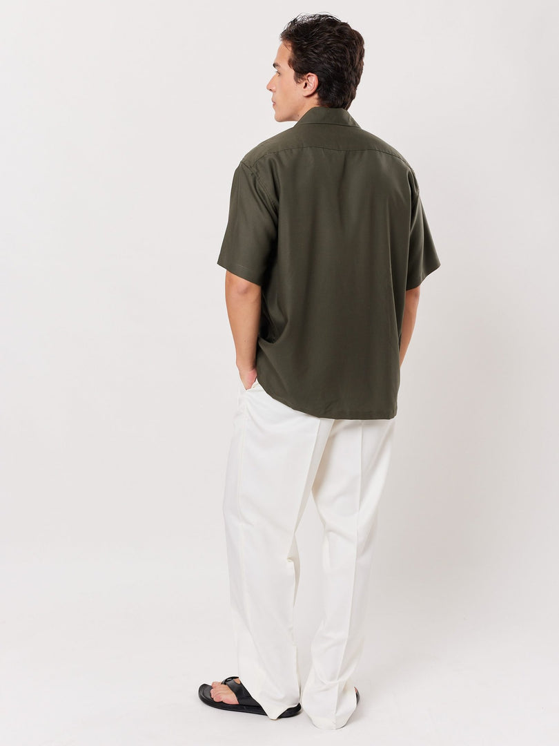 Military Green Resort Shirt