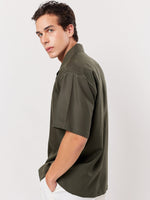 Load image into Gallery viewer, Military Green Resort Shirt
