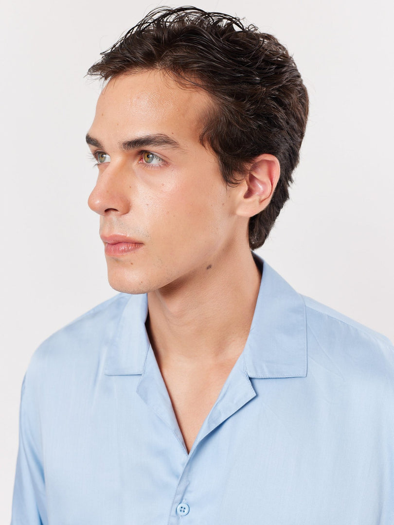 Powder Blue Resort Shirt