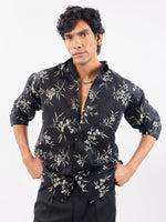 Load image into Gallery viewer, Night Jasmine - Linen Shirt
