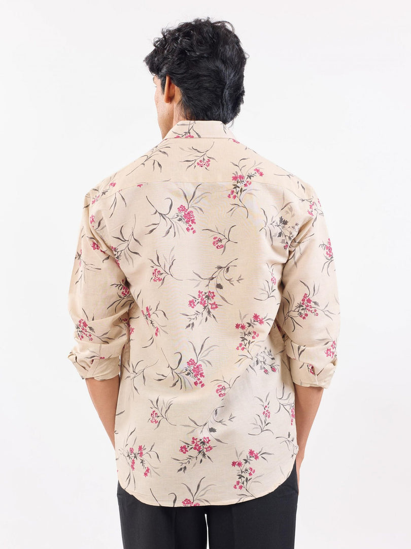 Cherry Blossom - Linen Shirt