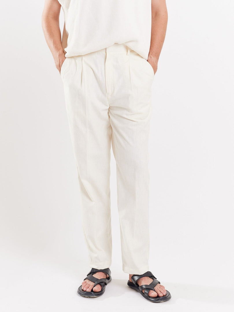 Straight Fit Trousers