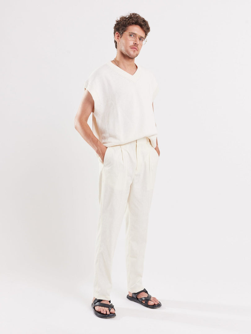 Straight Fit Trousers