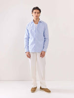 Load image into Gallery viewer, Blue Oxford Striped Shirt
