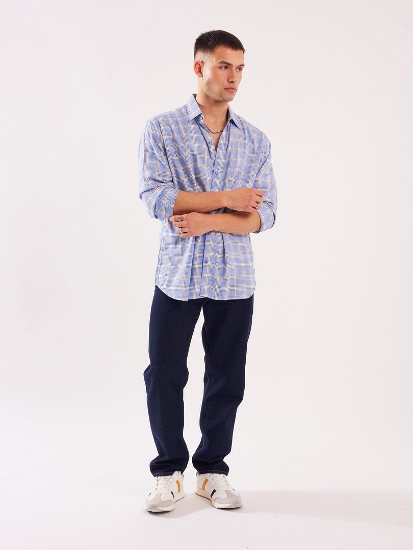 Relaxed Fit Checked Shirt