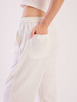 Load image into Gallery viewer, White Linen Pull-on Pants
