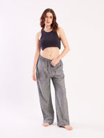 Load image into Gallery viewer, Grey cotton pants
