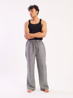 Load image into Gallery viewer, Grey Cotton Pull-on Pants
