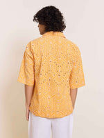 Load image into Gallery viewer, Orange Cutwork Pullover
