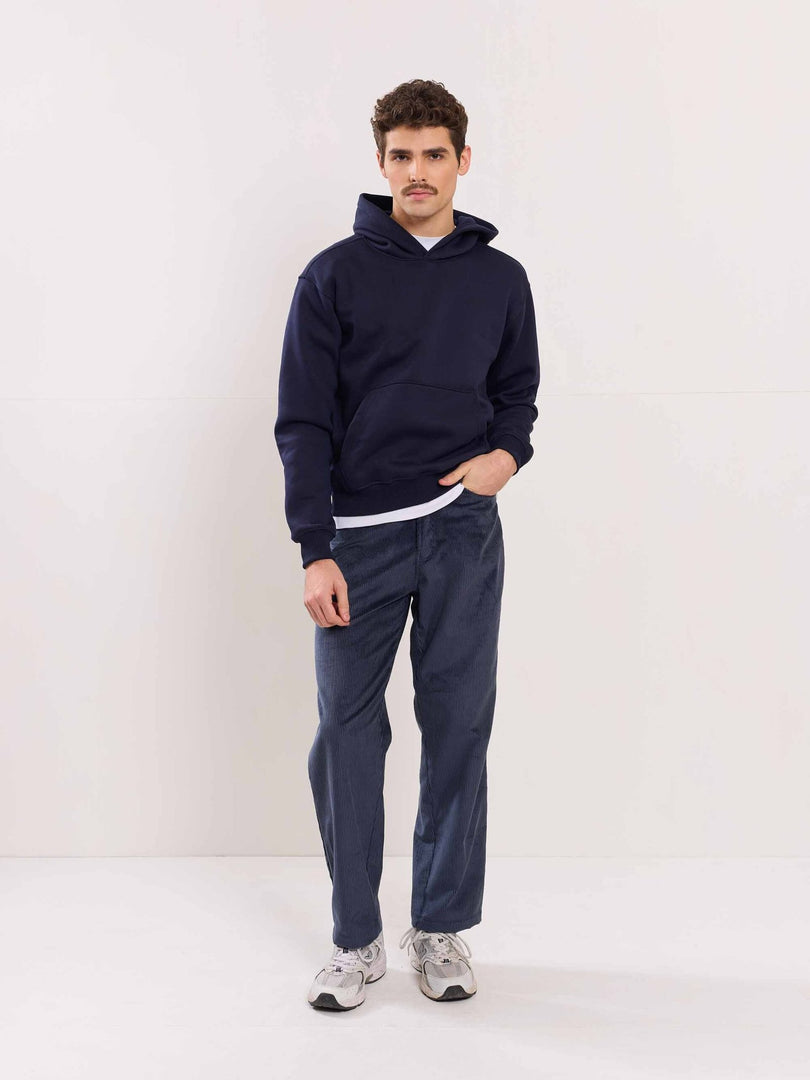 Slate Grey Corduroy Trousers