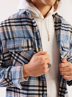 Load image into Gallery viewer, Relaxed Fit Plaid Shacket
