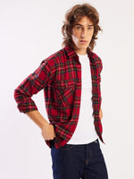 Load image into Gallery viewer, Relaxed Fit Plaid Shacket
