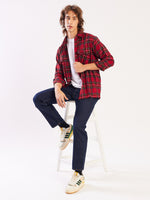 Load image into Gallery viewer, Relaxed Fit Plaid Shacket
