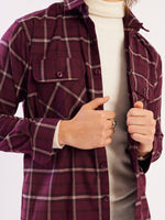 Load image into Gallery viewer, Relaxed Fit Plaid Shacket
