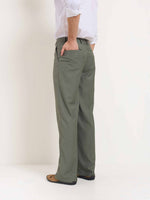 Load image into Gallery viewer, Sage Green Baggy Fit Trousers
