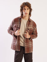 Load image into Gallery viewer, Relaxed Fit Plaid Shacket
