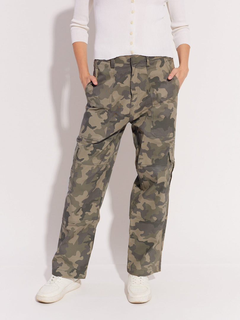 Camo Cargo Trousers