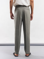 Load image into Gallery viewer, Grey Linen Trousers
