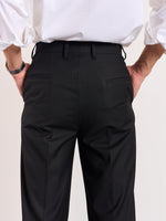 Load image into Gallery viewer, Black Pinstriped Trouser
