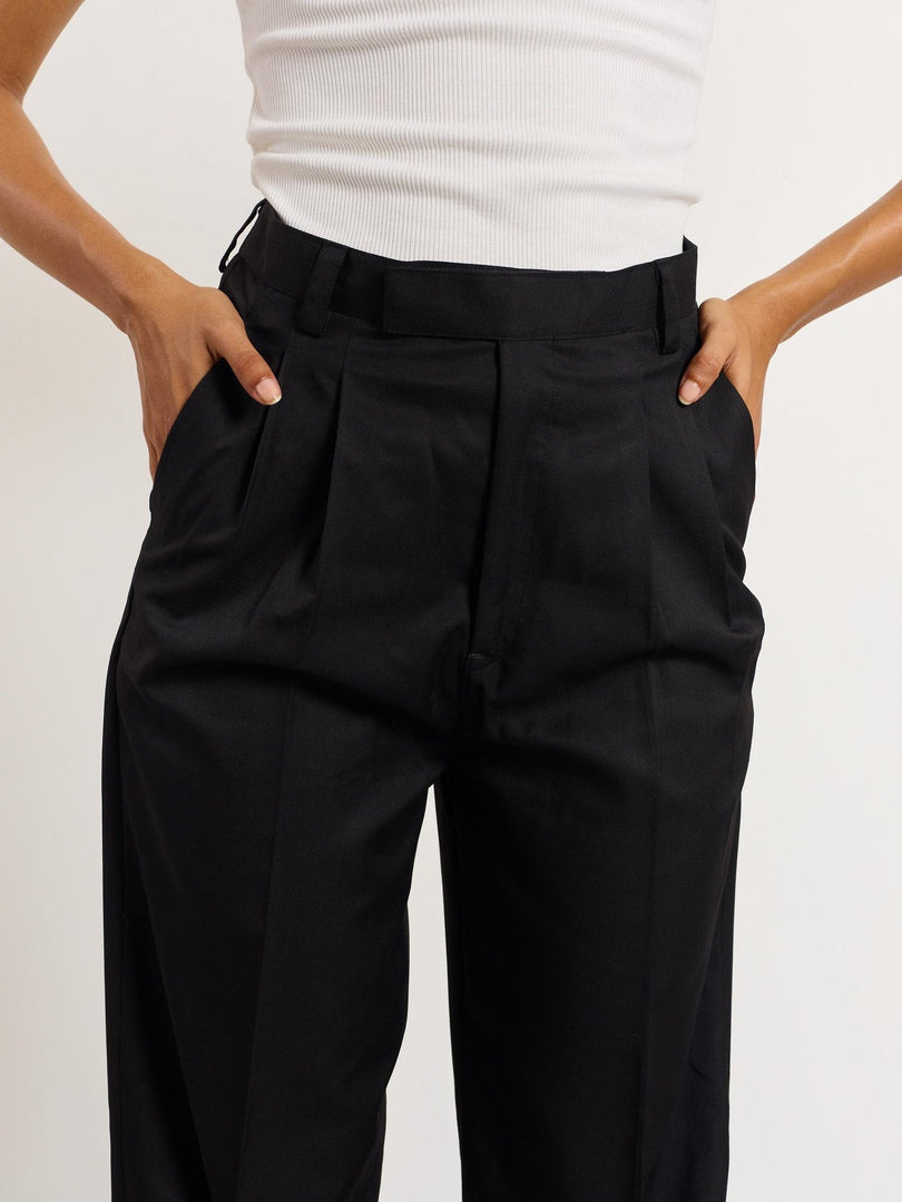 Black Tailored Trousers