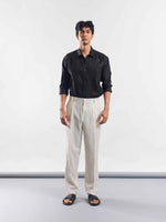 Load image into Gallery viewer, Pinstriped Linen Trousers
