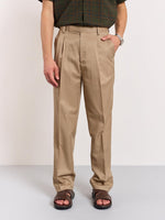 Load image into Gallery viewer, Khaki Tailored Trousers
