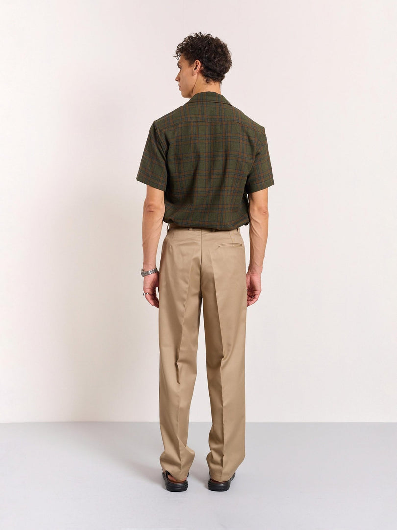 Khaki Tailored Trousers