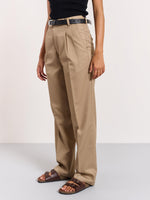 Load image into Gallery viewer, Khaki Tailored Trousers
