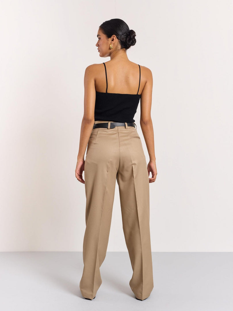 Khaki Tailored Trousers