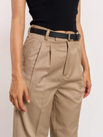 Load image into Gallery viewer, Khaki Tailored Trousers
